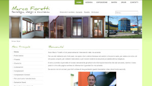 La prima home page di marcofioretti.it La prima home page di marcofioretti.it