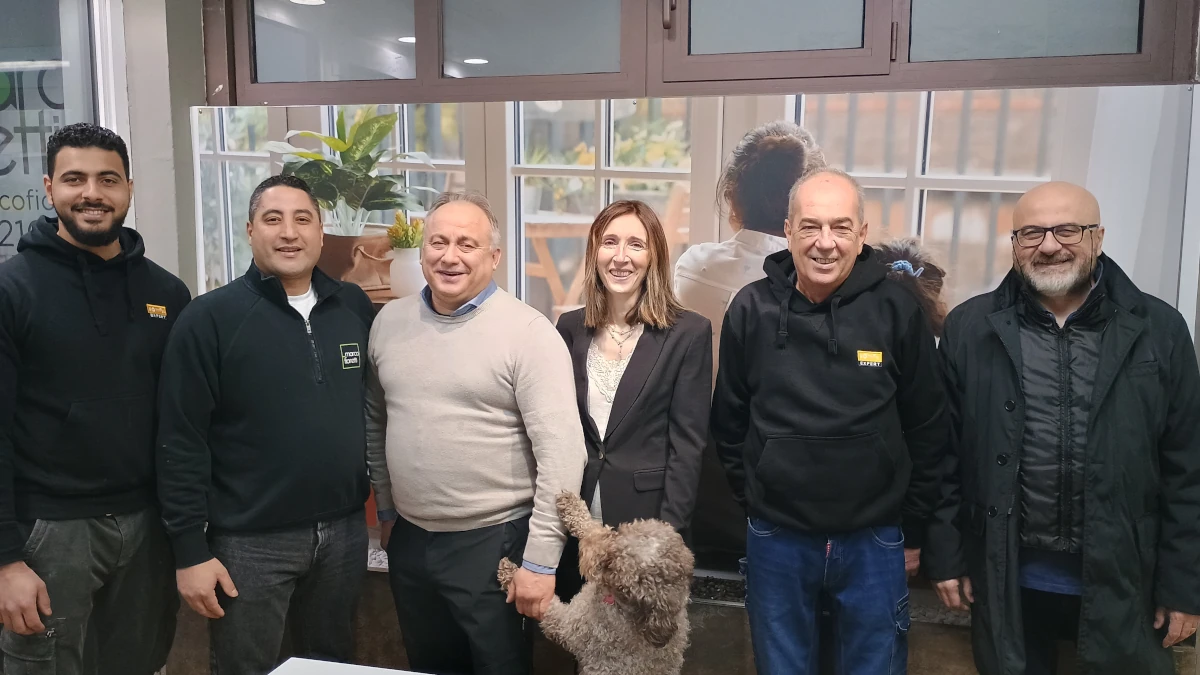 La squadra di Marco Fioretti. C'è anche Otto
