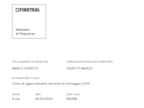 Aggiornamento tecniche di montaggio 2024 Aggiornamento tecniche di montaggio 2024