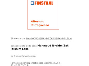 Responsabile posa Responsabile posa