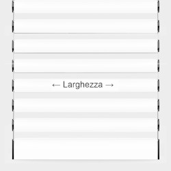 Secondo i modelli, puoi decidere con precisione la larghezza della tapparelle per la tua casa Le new Solar sono disponibili in diverse larghezze: trovi sicuramente quella che fa per te