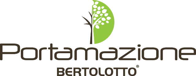 Il logo Portamazione. Bertolotto ha creato un sito separato per l'operazione Portamazione