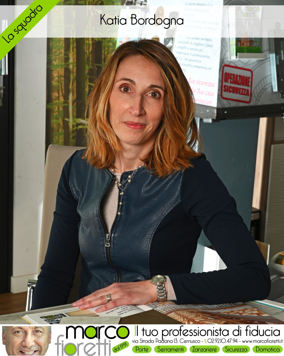 Katia Bordogna, responsabile del settore amministrativo e della gestione del personale